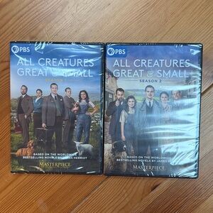 All Creatures Great & Small Season 1 & 2 Brand New DVDs BBC Masterpiece NEW